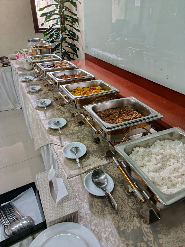 catering menu tradisional
